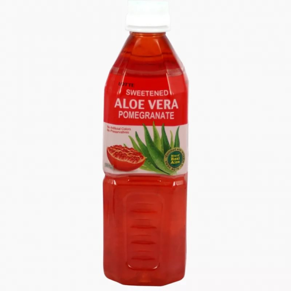 Aloe Vera Drink Напиток Алоэ Вера- Гранат 0,5л безалкогольный негазированный 