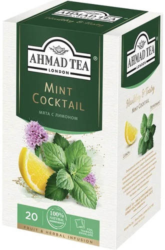 Ahmad Tea Чай травяной Мятный коктейль 1,5г № 20пак