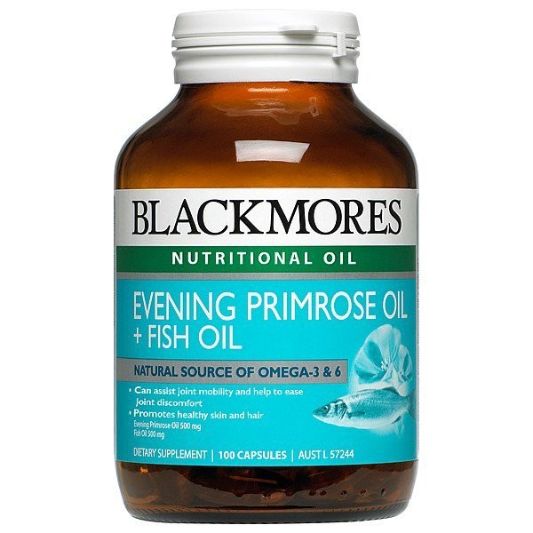Blackmores Evening Primrose oil + Fish Oil 100  капс. Блэкморис
