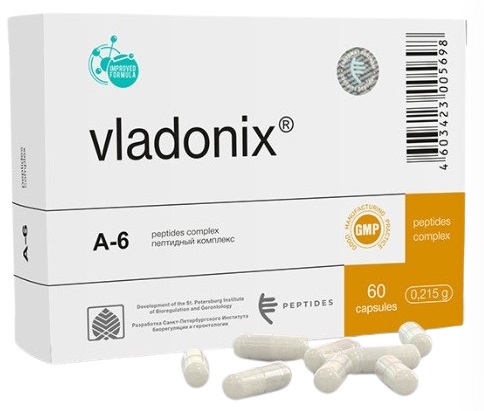 Владоникс капс. 0,2 г №60 БАД ( А-6 пептид-иммунитет ) 