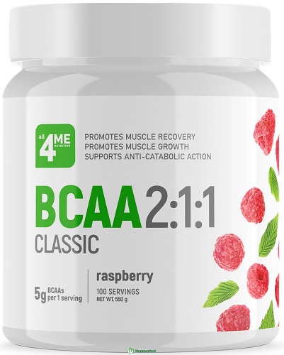 BCAA 200г Малина 4me Nutrition  &
