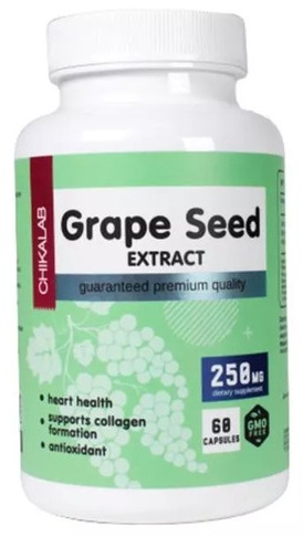 Chikalab Grape Seed 250 мг №60 капс