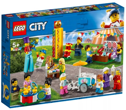 LEGO Конструктор 5+ Город Комплект Минифигурок Веселая Ярмарка арт.60234