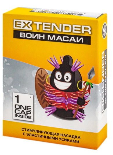 Насадка стимулирующая Sitabella EX EXTENDER Воин Масаи