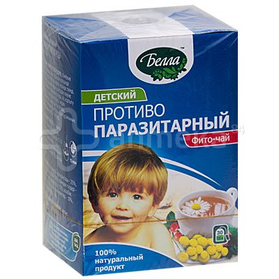 Белла Противопаразитарный детский фито-чай №30