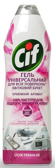CIF Чистящий гель для всех поверхностей Цветочный букет 750 мл