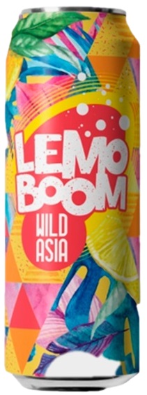 LemoBoom Wild Asia напиток газированный 0,45л ж/б