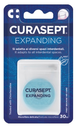 Зубная нить CURASEPT Expanding 30 м
