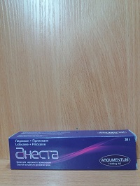 Анеста крем 30 гр ( лидокаин + прилокаин ) местная анестезия
