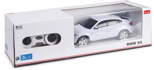 Радиоуправляемая машина RASTAR 31700W 1:24 BMW X6 Белая