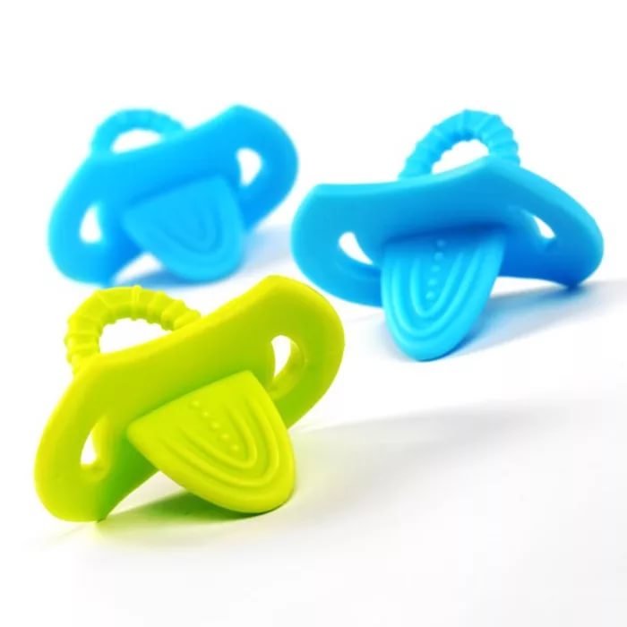BABYONO Прорезыватели мягкие 2 шт Первые зубки 3м+ арт.1009
