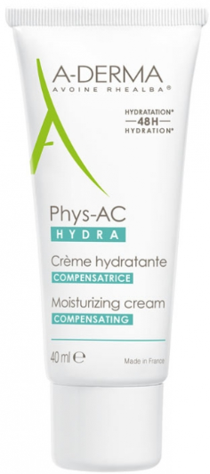 A-Derma PHYS-AK HYDRA Крем увлажняющий 40 мл