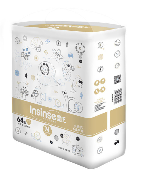 Подгузники для детей INSINSE М64 (6-9кг) 64шт