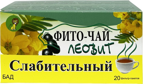 Леовит фиточай Слабительный 1,5г №20 пак.  &