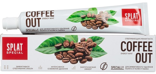 Зубная паста SPLAT Special Coffee Out 75мл