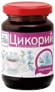 Dr.DiaS Цикорий Инулинный густой 200г растворимый банка