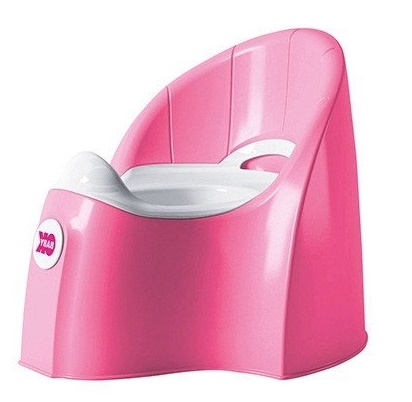 Горшок OK BABY анатомический Pasha Rosa 66