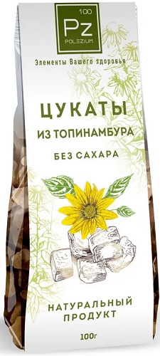 Polezzium Цукаты из Топинамбура 100г б/сах