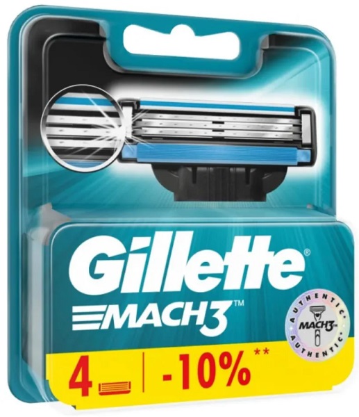 Кассеты сменные GILLETTE Mach3 Start  (4шт) 51704551