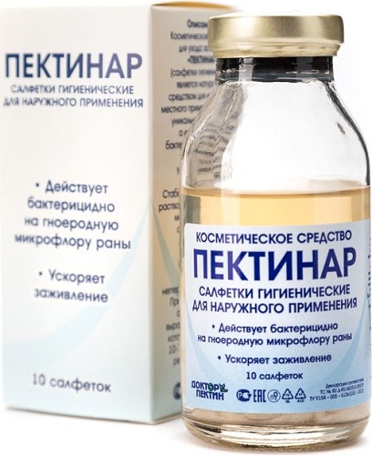 Пектинар ДОКТОР ПЕКТИН 10 салфеток гигиеническое средство