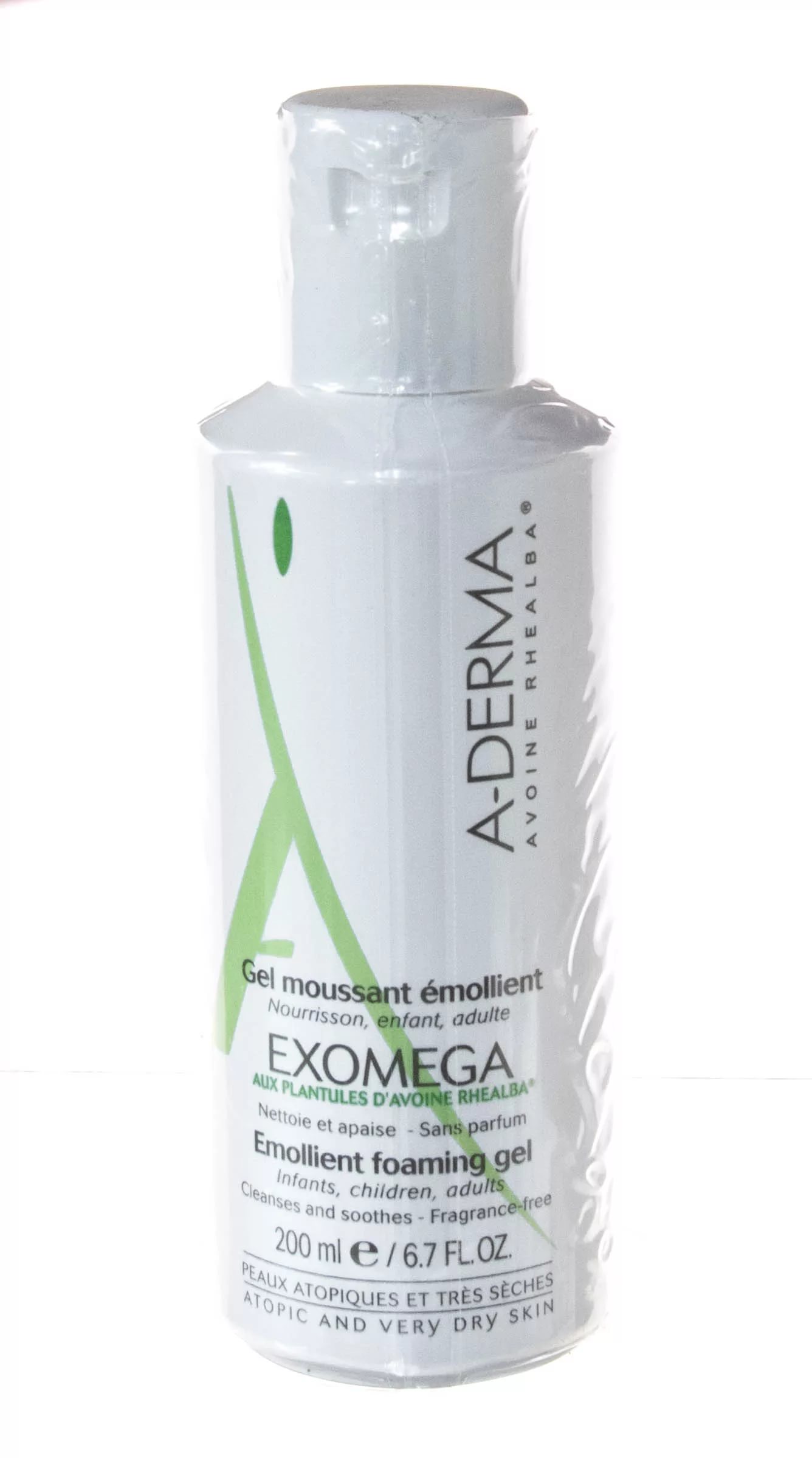 A-Derma EXOMEGA Смягчающий пенящийся гель 200 мл