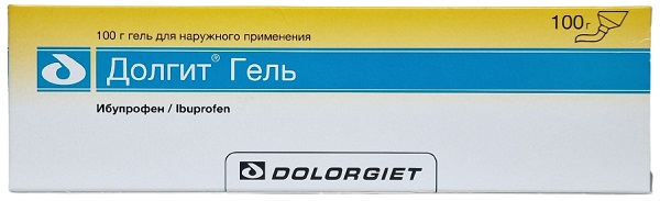 Долгит гель 100 гр ( ибупрофен )
