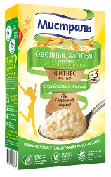 Мистраль Хлопья Овсяные с отрубями 400г