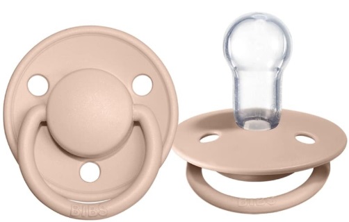 Пустышка силиконовая 0м+ Bibs De Lux Blush арт.1010244