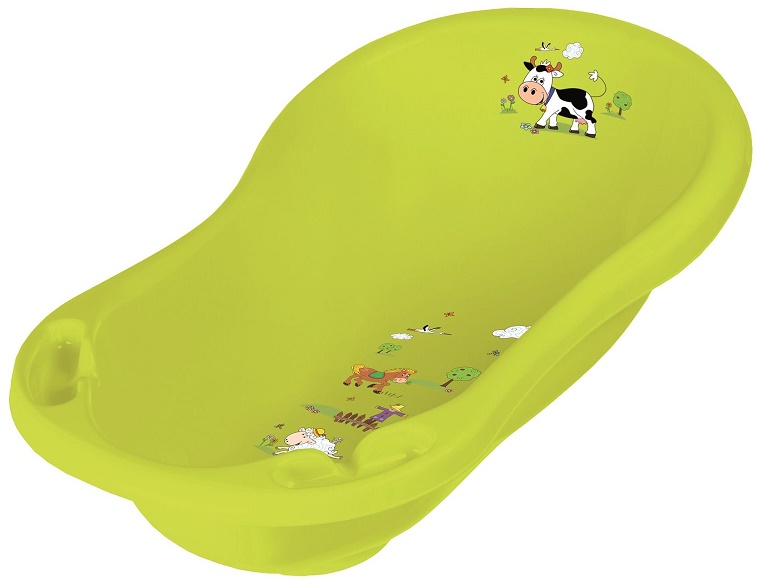 Ванночка KEEEPER Maria Funny Farm 84 см with plug green meadow