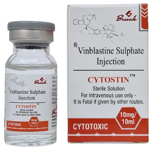 Винбластин порошок 10 мг №1 фл д/приг. раствора Bruk Pharma