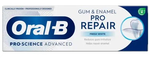 Зубная паста ORAL-B  Proscience advanced профессиональное восстановление десен и эмали 75мл 80744618