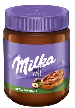 Паста шоколадная Milka с какао 350гр