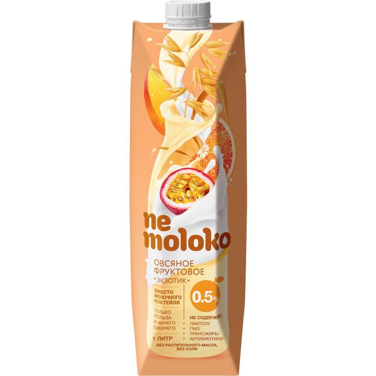 NeMoloko Напиток  овсяной фруктовый "Экзотик"- 1л