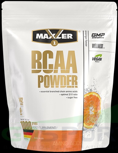 Maxler ВСАА 2:1:1 Апельсин 1000г пакет
