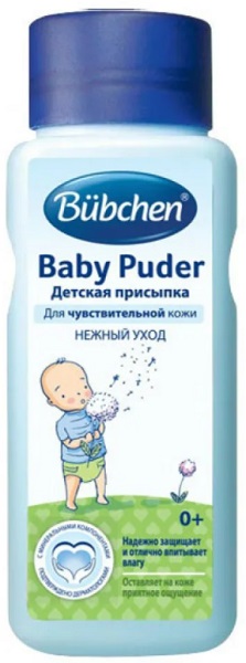 BUBCHEN Детская присыпка для чувствительной кожи 100 гр
