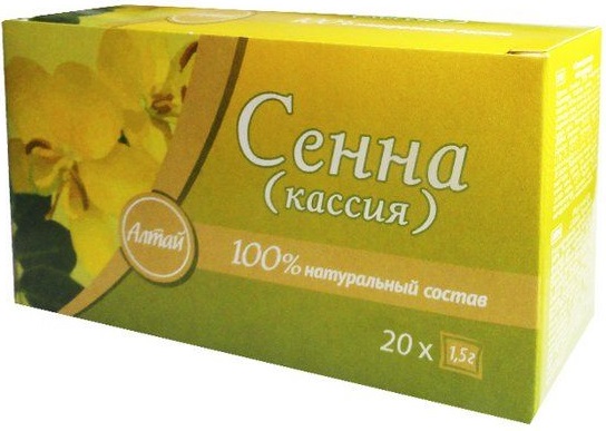 Алтай фиточай Сенна кассия 1,5г №20пак