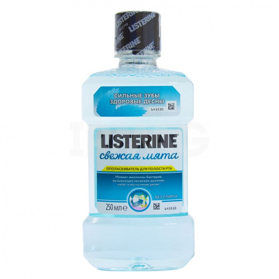 Ополаскиватель для полости рта LISTERINE Свежая мята 250мл ЛИСТЕРИН