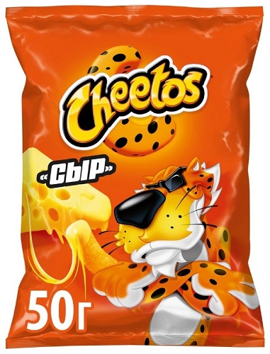 Cheetos Кукрузные палочки Сыр 50г  &