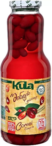 Kula Компот Кизил 1л стекло  &