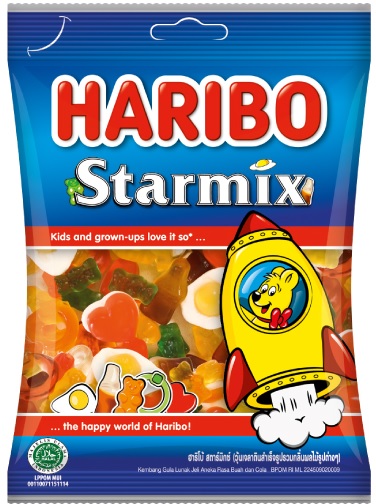 Haribo StarMix Жевательный мармелад 80г