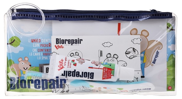 Набор дорожный детский BIOREPAIR ( зубная щетка + паста )