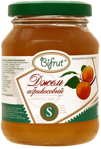Bifrut Джем Абрикос на сорбите 280г Бифрут
