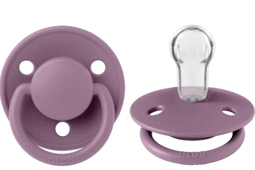 Пустышка силиконовая 0м+ Bibs De Lux Mauve арт.1010300