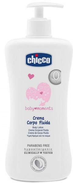 CHICCO Лосьон для тела Baby moments с миндальным молочком 500 мл