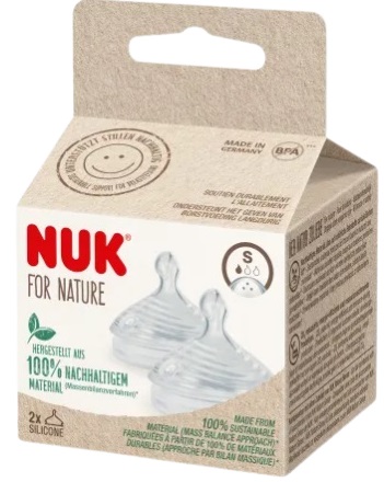 Соска Силиконовая NUK For Nature ш/г S (2шт) арт.10124025