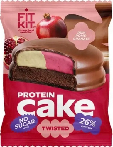 Fit Kit Десерт глазир. Твистед-Кейк Ром-Гранат 50г