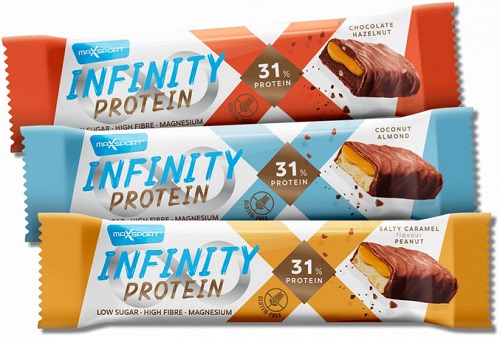 MaxSport Протеиновый Батончик Infinity Шоколад фундук 55г