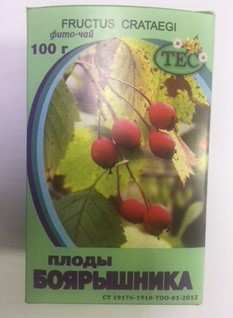ТЕС Боярышник плоды 100г
