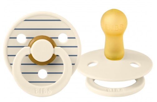 Пустышка латексная 6м+ Bibs Studio Pacifier Pin разм. 2 Steel Blue арт.20015280