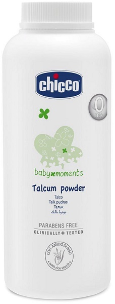 CHICCO Тальк Присыпка под подгузники Baby moments 150 гр